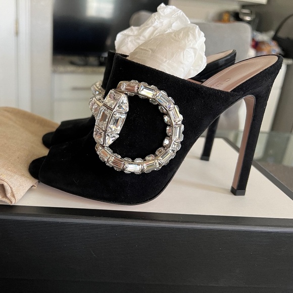 Gucci horsebit stiletto mules - Picture 1 of 11